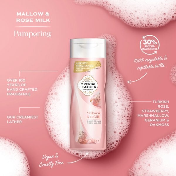 Imperial Leather Mallow & Rose Milk Shower Gel 250Ml