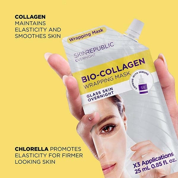 Skin Republic Bio-Collagen Overnight Wrapping Mask 25Ml
