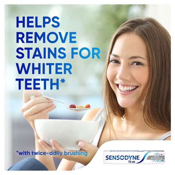 Sensodyne Sensitive Toothpaste Gentle Whitening 75ml