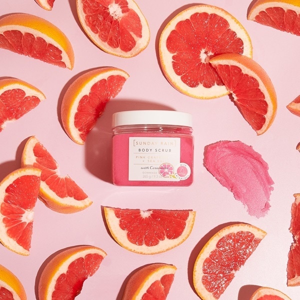 Sunday Rain Pink Grapefruit & Sea Salt Body Scrub