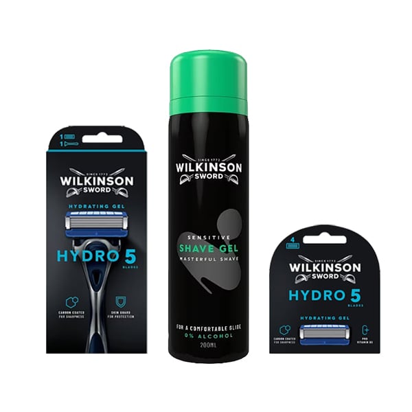 Wilkinson Sword Hydro 5 Shave Routine Bundle