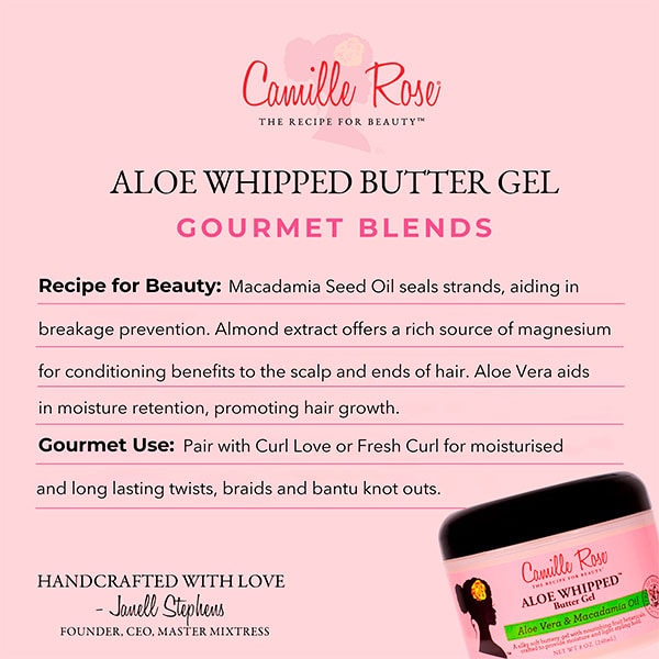 Camille Rose Aloe Whipped Butter Gel