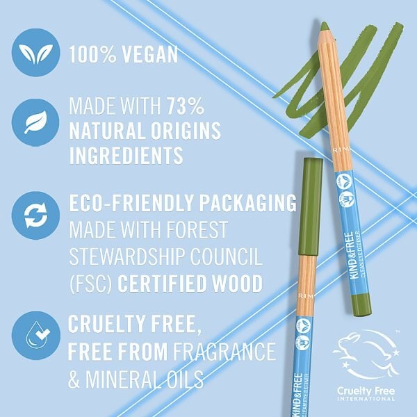 Rimmel Kind & Free Eye Liner 006 Anime Blue 1.1G