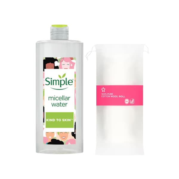 Simple Cotton Wool & Micellar Water Bundle