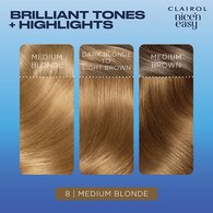 Clairol Nice'n Easy Hair Dye 8 Medium Blonde