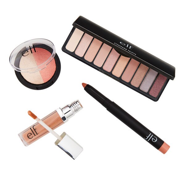DNR e.l.f. Cosmetics Rose Gold Look Makeup Gift Set