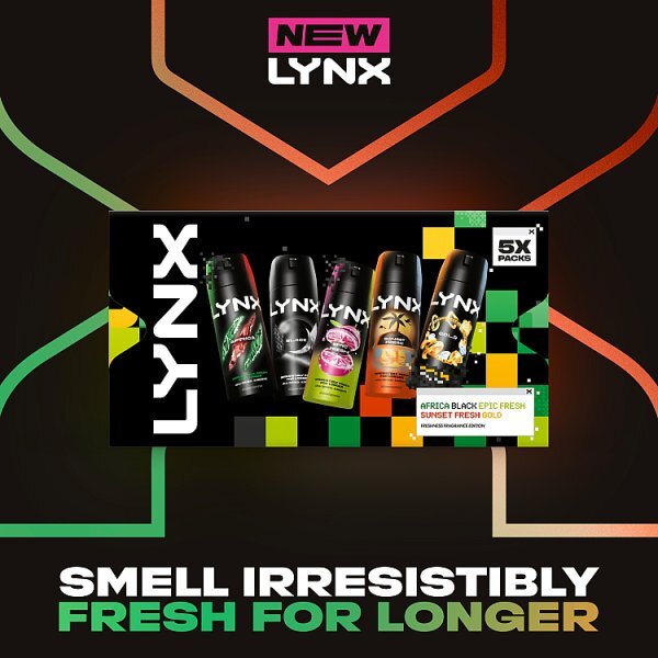 Lynx 5 Body Spray Christmas Gift Set