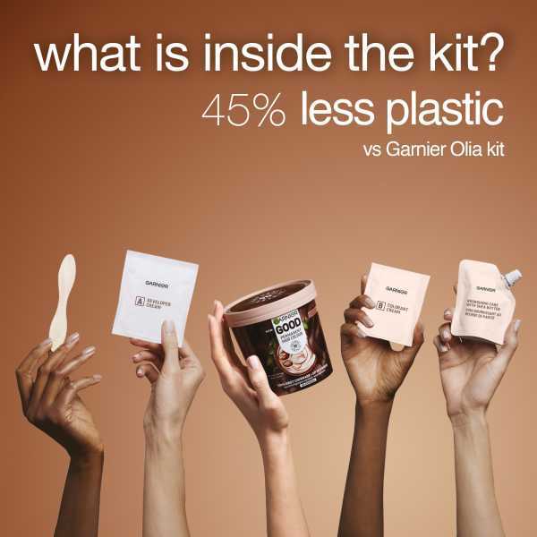 Garnier Good Permanent Hair Dye Iced Chesnut Brown 4.15