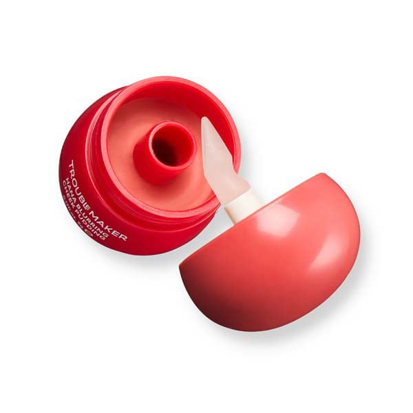 Trouble Maker Little Pudding Blurring Lip + Cheek Mousse Coral Pink