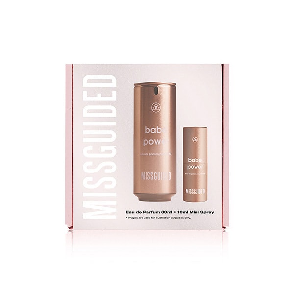 Missguided Babe Power 80ml EDP & Mini Spray Gift Set