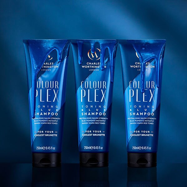 Charles Worthington Colourplex Toning Blue Shampoo 250ml