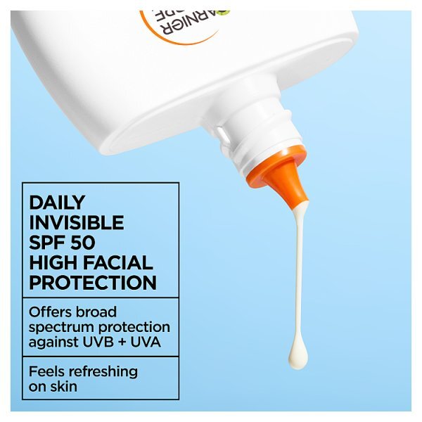 Garnier Ambre Solaire Super UV SPF50 Face Invisible Fluid 40ml
