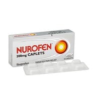 Nurofen 200mg Ibuprofen Caplets 16's