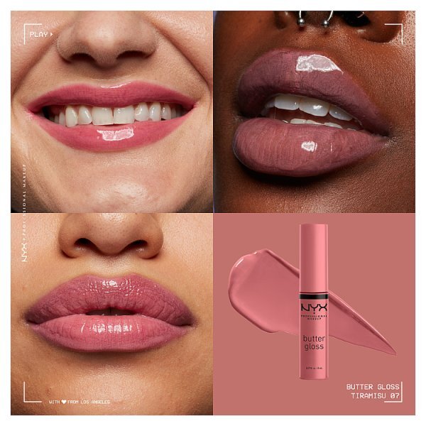 NYX Professional Makeup Butter Gloss - Tiramisu