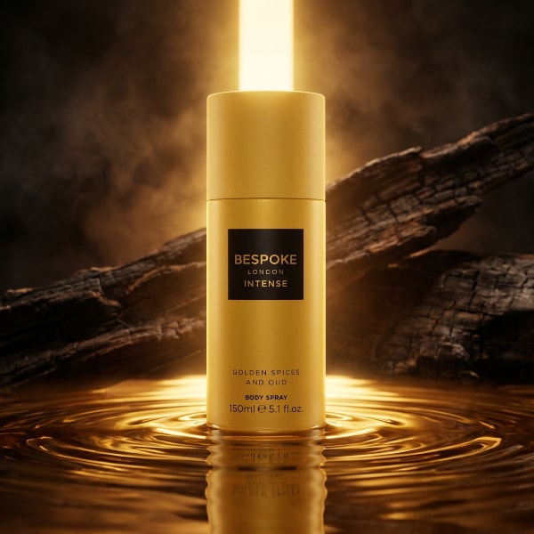 Bespoke Golden Spices And Oud Body Spray 150Ml - Intense