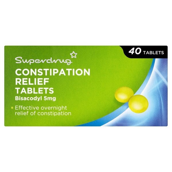 Superdrug Constipation Relief Tablets X 40