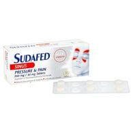 Sudafed Sinus Pressure & Pain Tablets 24s