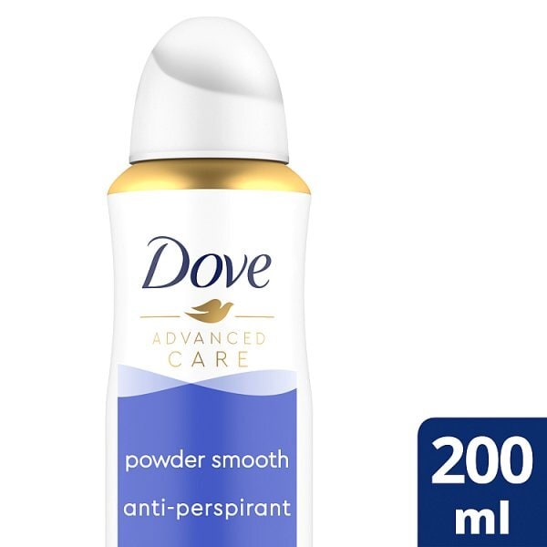 Dove Powder Smooth Antiperspirent Deodorant 200ml