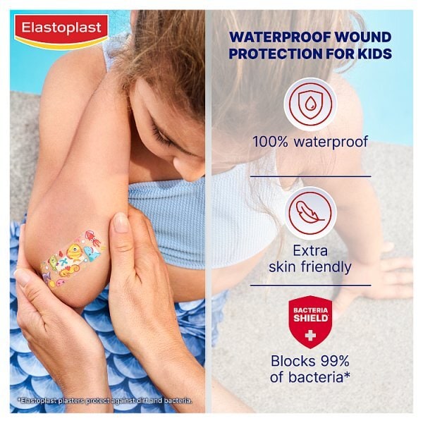 Elastoplast Aqua Protect Kids Everyday Plasters (20 Pcs)