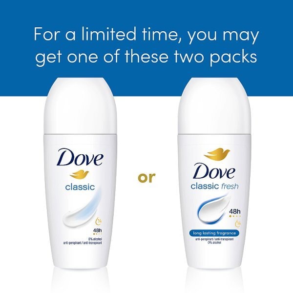 Dove Classic Anti-Perspirant Roll On 50 ml