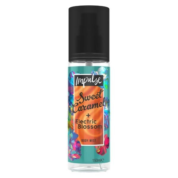 Impulse Sweet Caramel + Electric Blossom Body Mist 150ml
