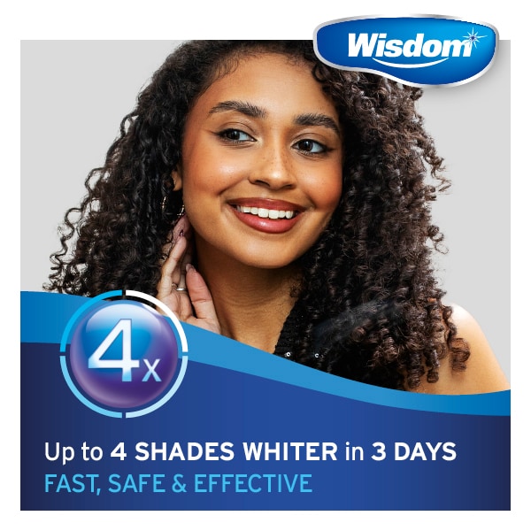 WISDOM INTENSE WHITE 3DAY EXPRESS STRIPS