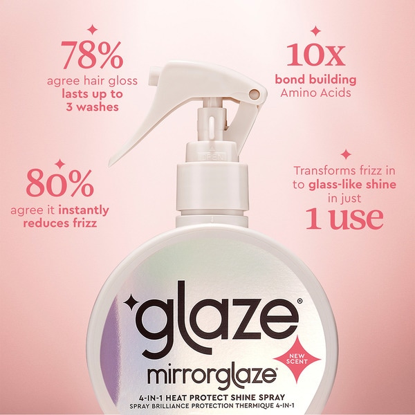 Glaze Mirror Glaze 4 in 1 Super Sleek Shine Spray 190ml