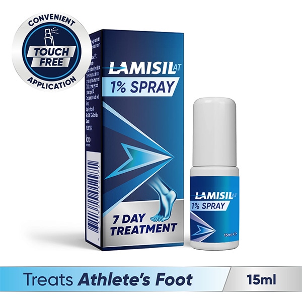 Lamisil AT Athlete's Foot Antifungal Spray 1% 15ml