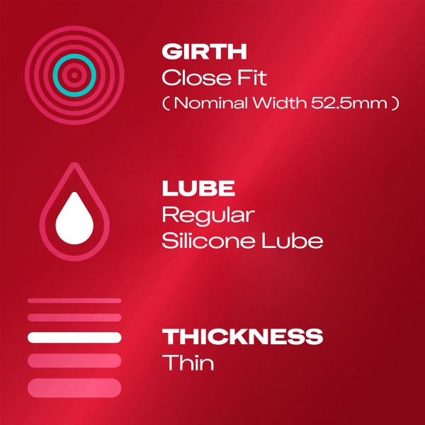 Durex 12 Thin Feel Condoms