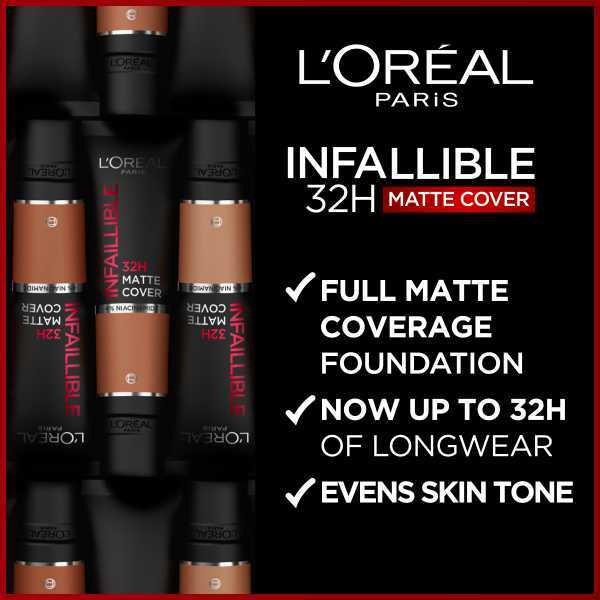 L'Oreal Paris Infallible 32H Matte Cover Foundation, 335