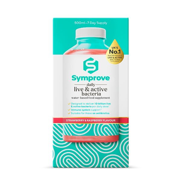 Symprove Daily Gut Solution Strawberry & Raspberry 500ml