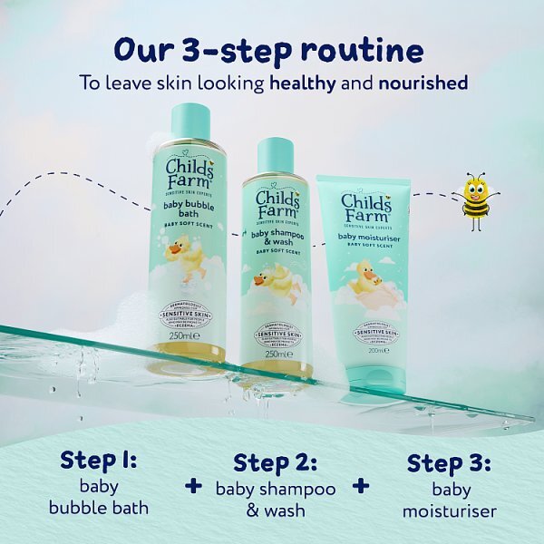 Childs Farm Baby Moisturiser, Baby Soft Scent 200Ml