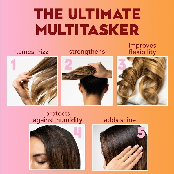 DNR OGX Frizz-Free+ Keratin Smoothing Oil Shampoo 385ml