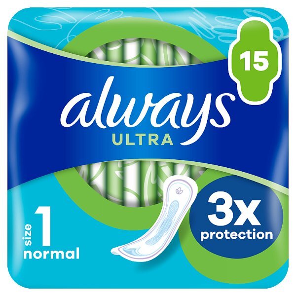 Always Ultra Sanitary Towels Normal Size 1 X15