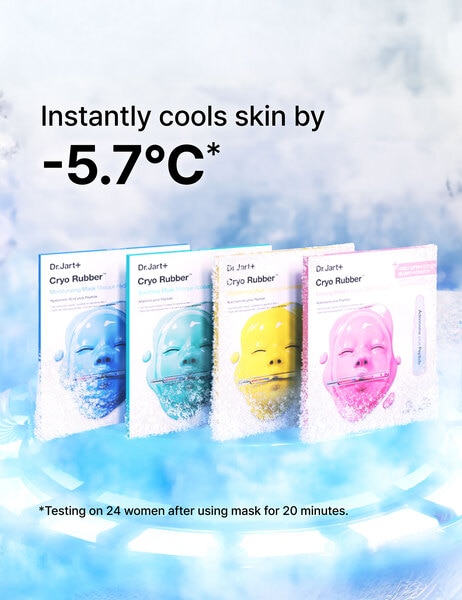 Cryo Rubber Moisturizing Mask With Hyaluronic Acid