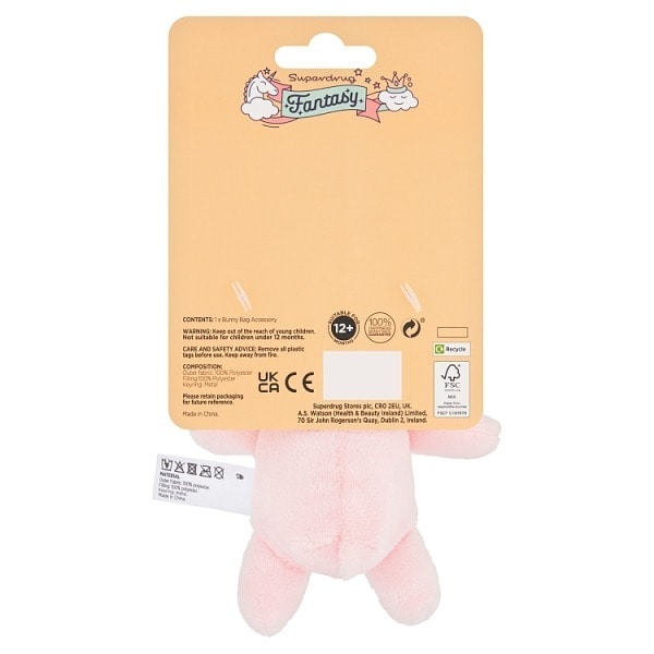 Fantasy Keychain Plush Bunny