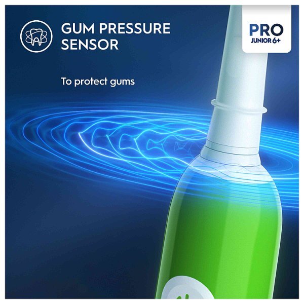 Oral-B Pro Junior 6+ Green Electric Toothbrush