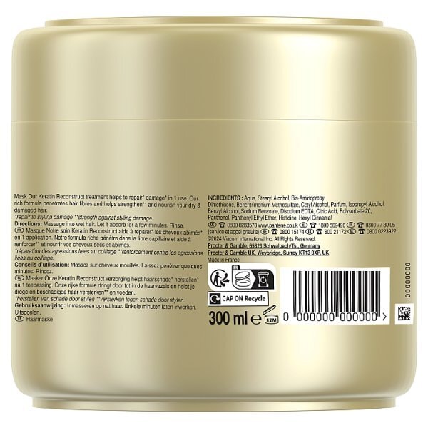 Pantene X Emily In Paris Hair Mask 300Ml