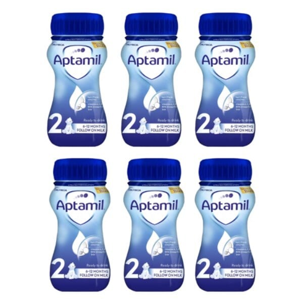 Aptamil follow on 200ml bundle x6