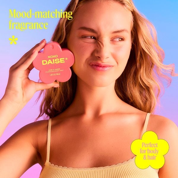 Daise Fragrance Body Mist Rose & Amber 100 Ml