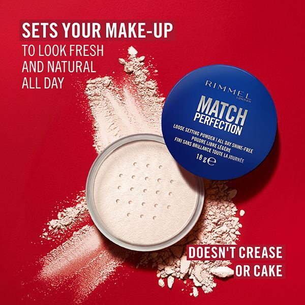 Rimmel Match Perfection Loose Powder Translucent Honey