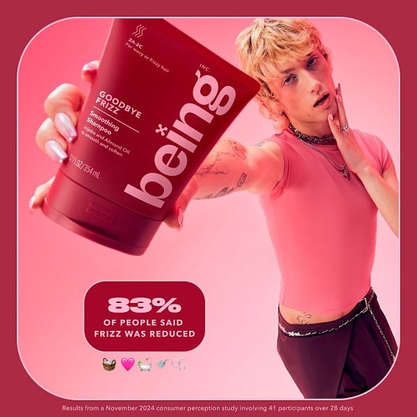 being GOODBYE FRIZZ Smoothing Shampoo 354mL