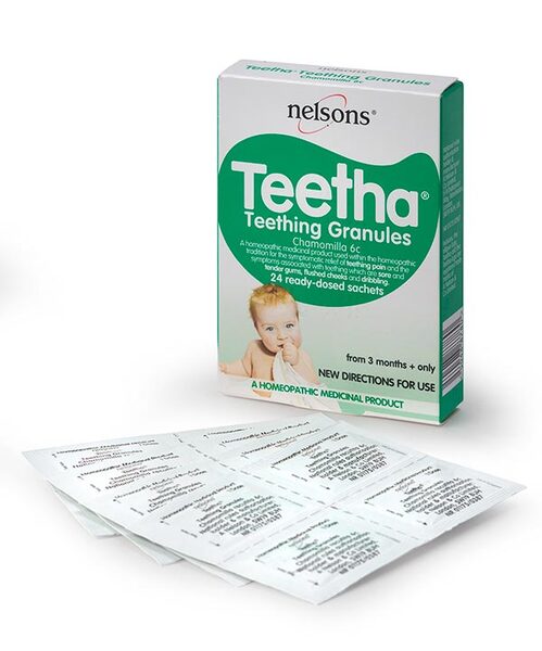 Nelsons hot sale teething granules