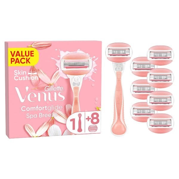 Venus Comfortglide Spa Breeze Razor - 8 Blades