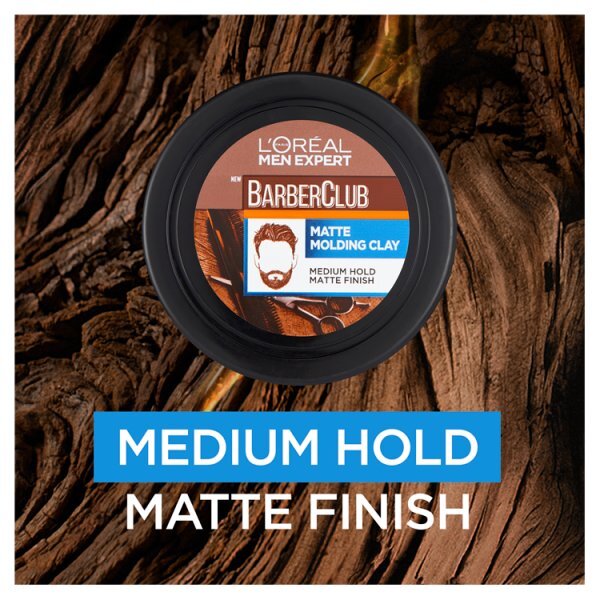 L'Oréal Men Expert Barber Club Matte Molding Hair Clay 75ml