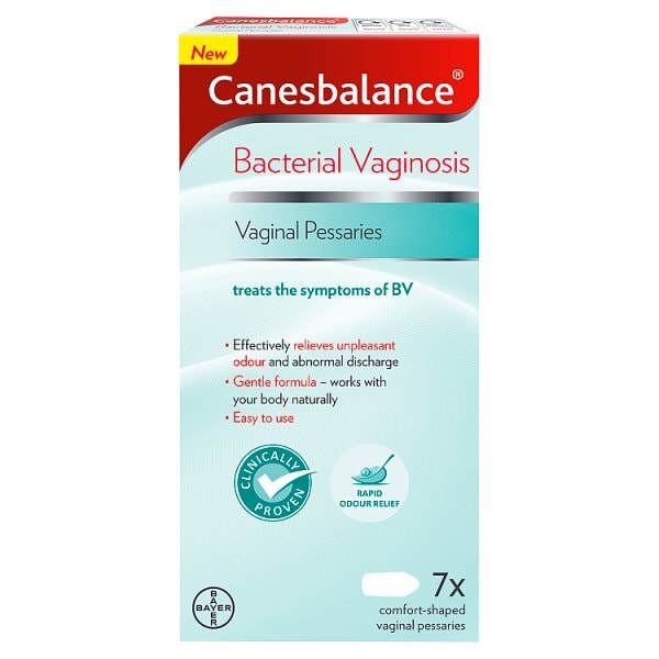 Canesbalance Bacterial Vaginosis Vaginal Pessaries 7s