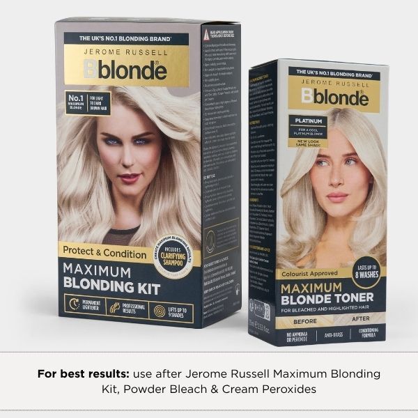 Jerome Russell Bblonde Platinum Blonde Hair Toner