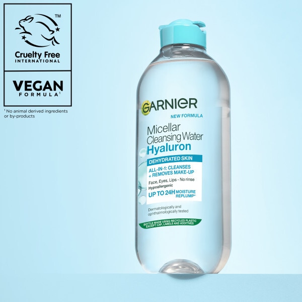 Garnier Micellar Hyaluronic Aloe Cleansing Water Dehydrated Skin 400ml