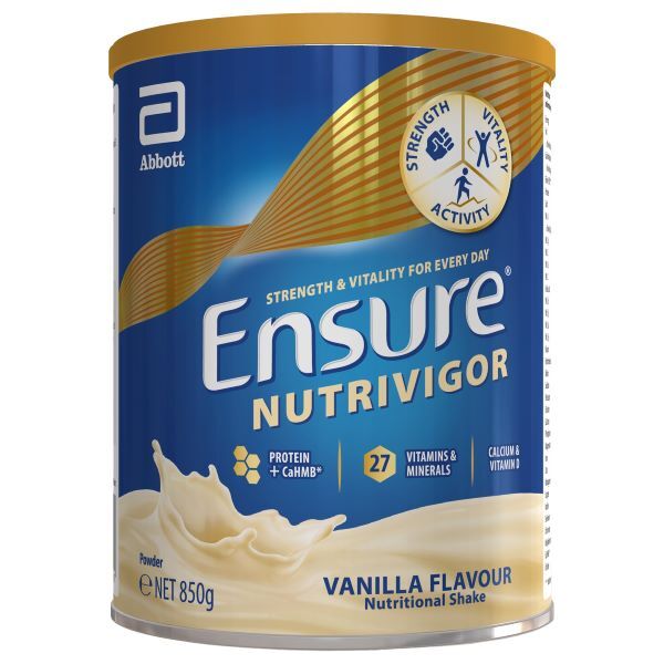 Ensure NutriVigor Shake Vanilla Flavour 850G