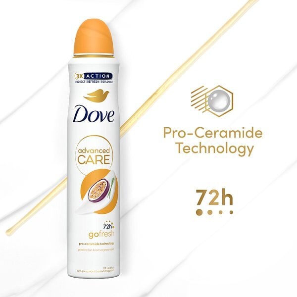 Dove Advanced Care Passion Fruit Anti-Perspirant Aerosol 200ml